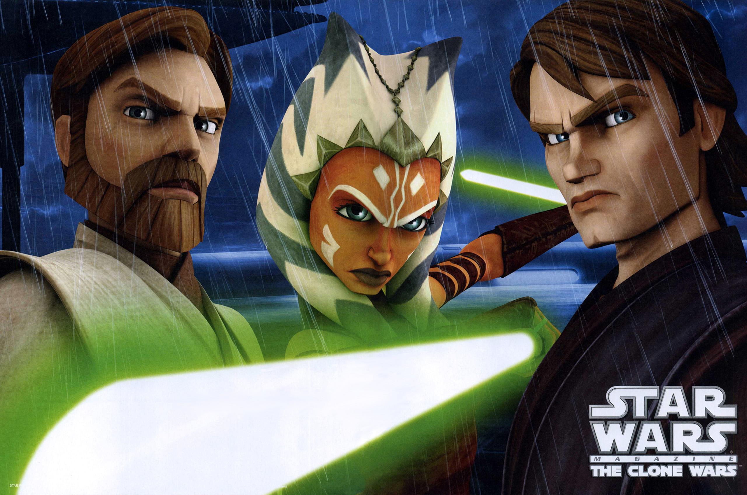 The Clone Wars - Obi-Wan & Ahsoka & Anakin - wallpaper image - SW cantina -  Mod DB
