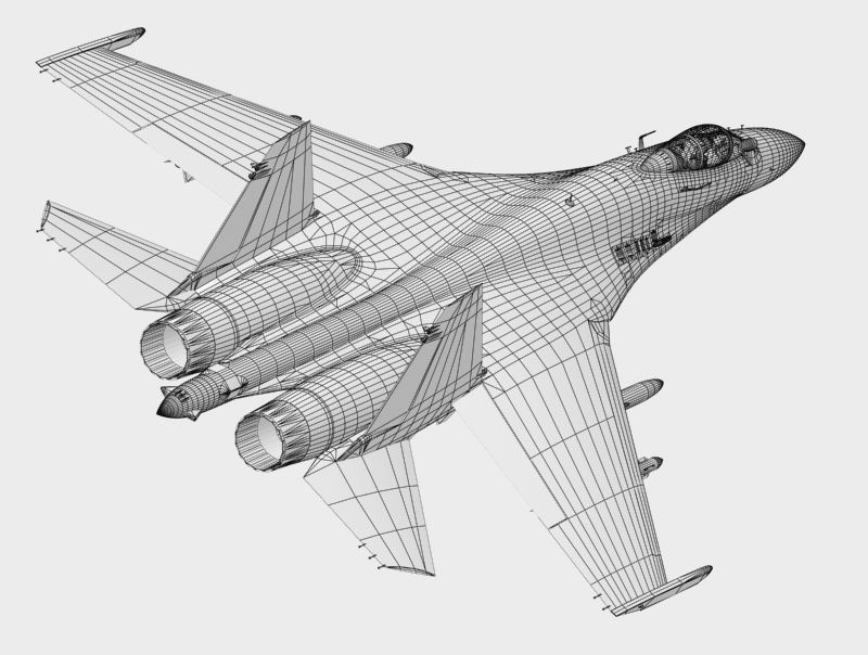 Су 35 рисунок