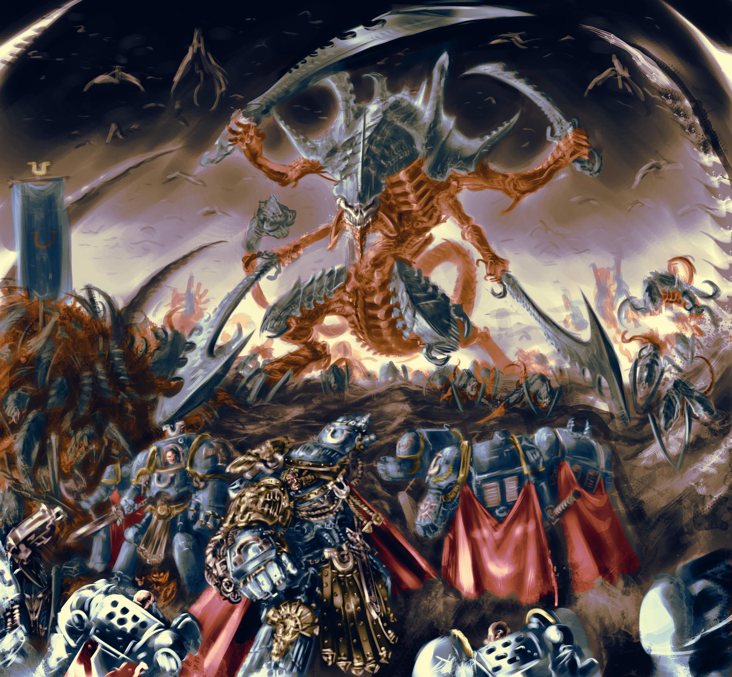 Swarm Lord Image Warhammer 40k Fan Group Mod Db 2308