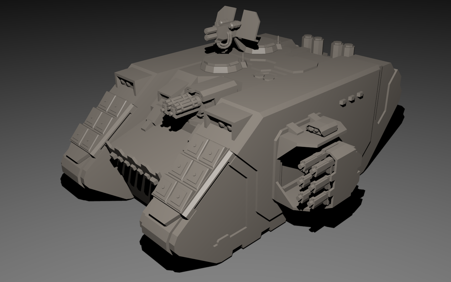 3D Warhammer 40K vehicle renders image - Mod DB