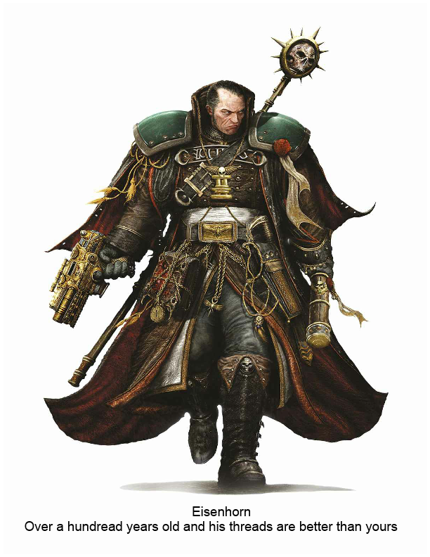 Gregor Eisenhorn and his bling Inquisition Codex image - Warhammer 40K ...