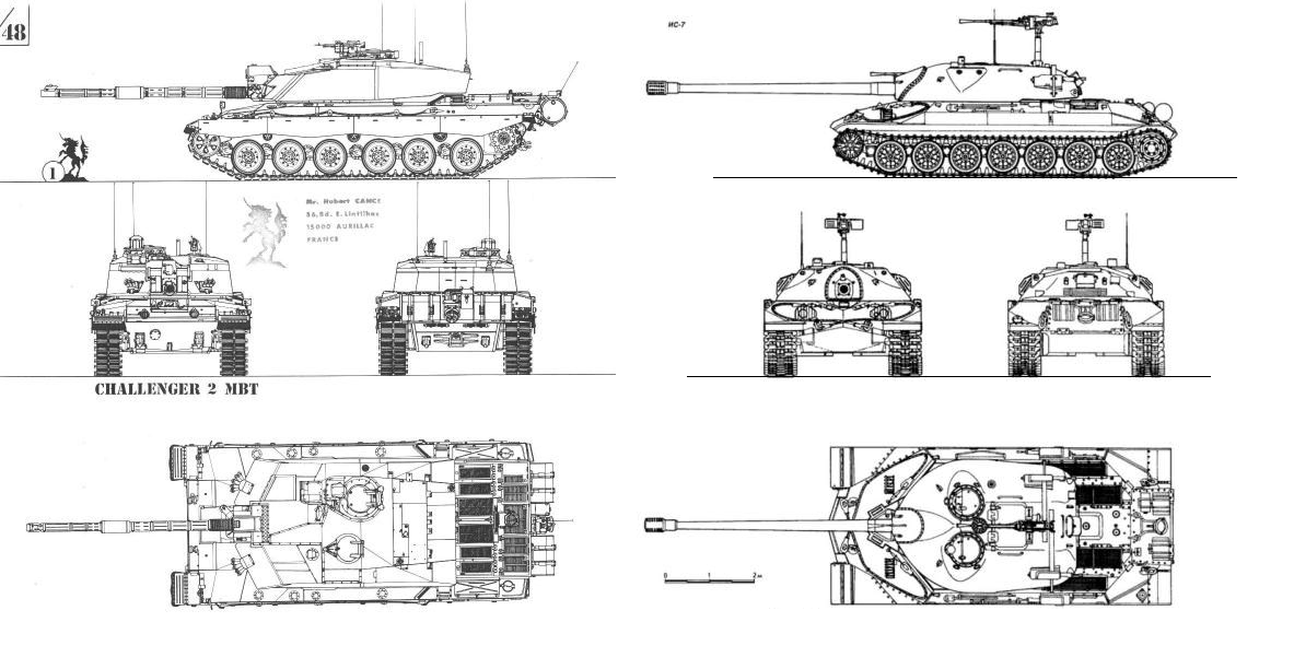 Танк ис 2 чертеж