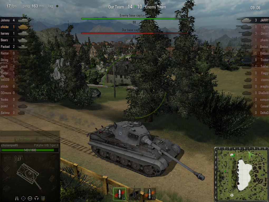 W O T Tiger Ii Gameplay Image Tank Lovers Group Mod Db