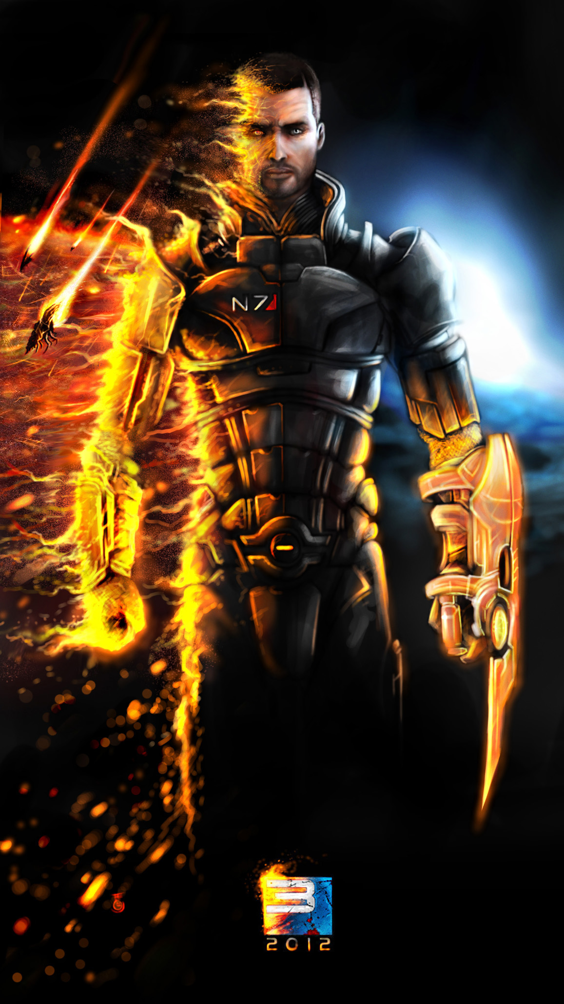 Mass Effect 3 Burning Image Moddb 