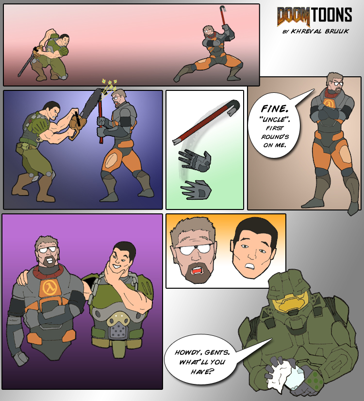 Doom Toons - When Worlds Collide image - Half-Life & Valve Fans Group ...