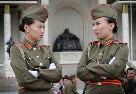 mongolian army uniform