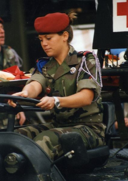 french army women