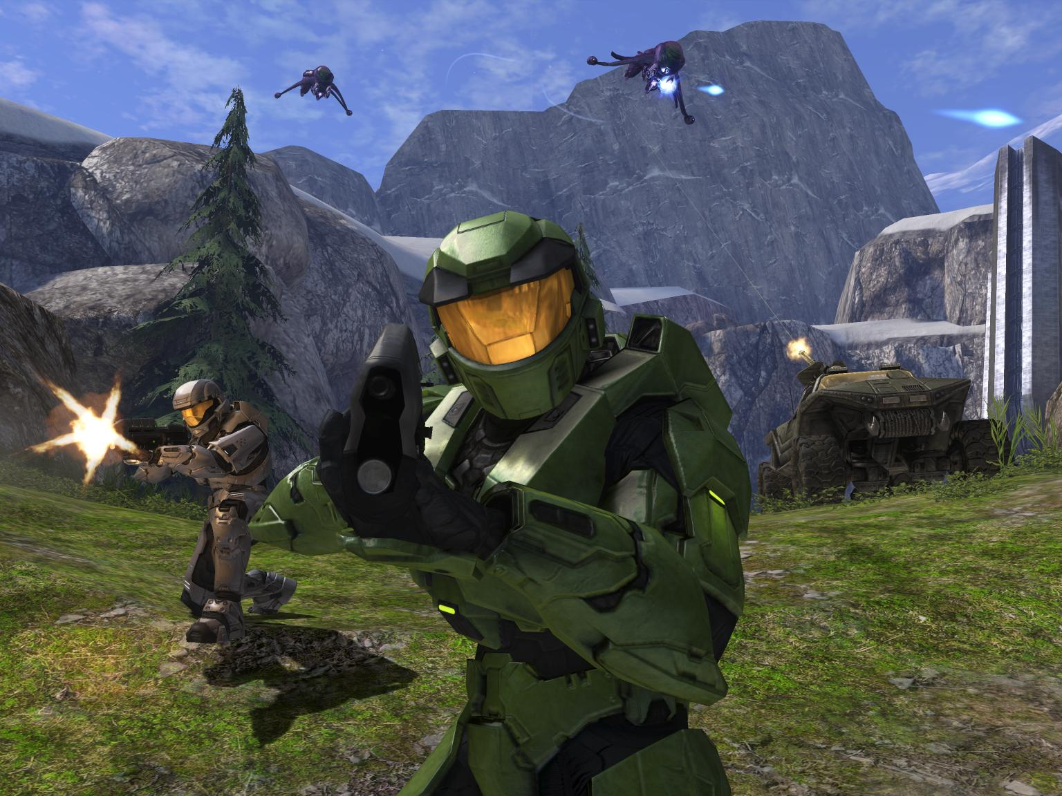 Хэйло. Halo Combat Evolved 2001. Хало Combat Evolved. Halo: Combat Evolved Anniversary. Halo игра 2001.