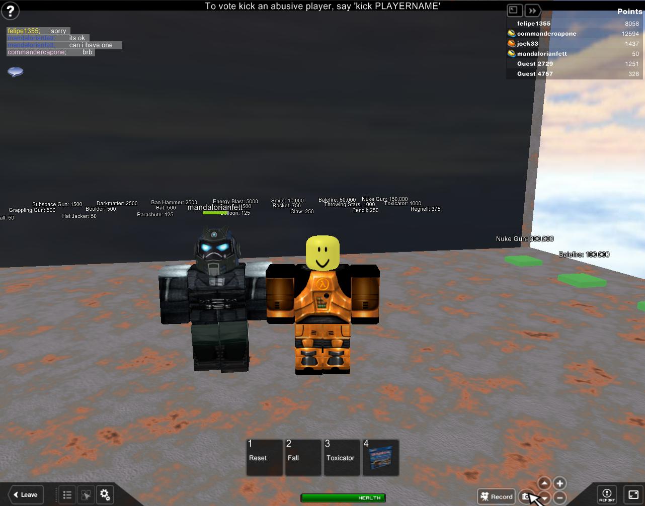 You can play a roblox version of half-life 2 on mobile and the