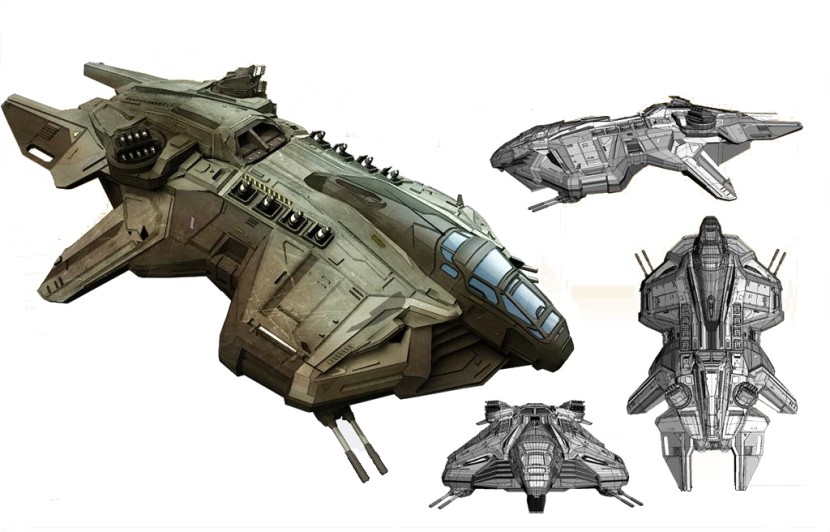 Arla-class Heavy Dropship image - Star Wars Role-Playing Fleets - ModDB
