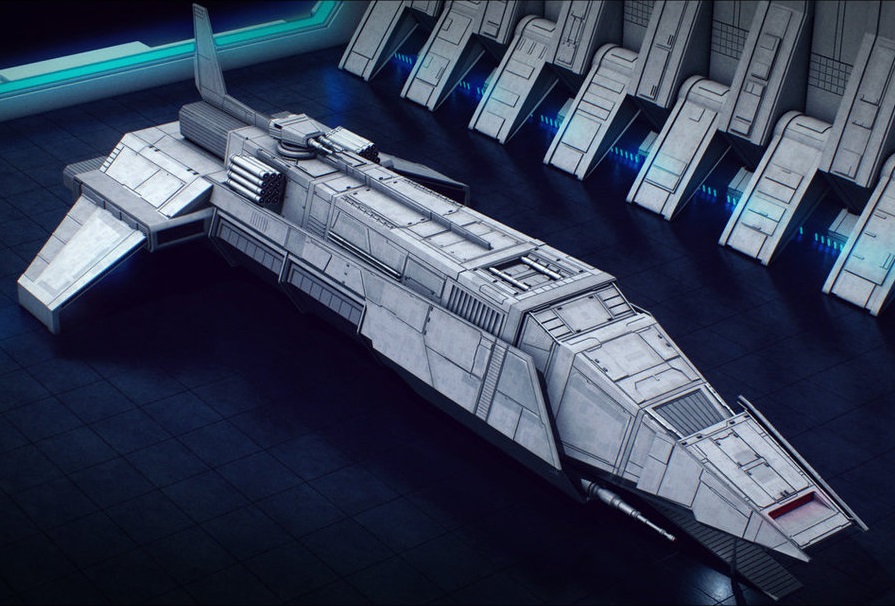 imperial troop transport ship