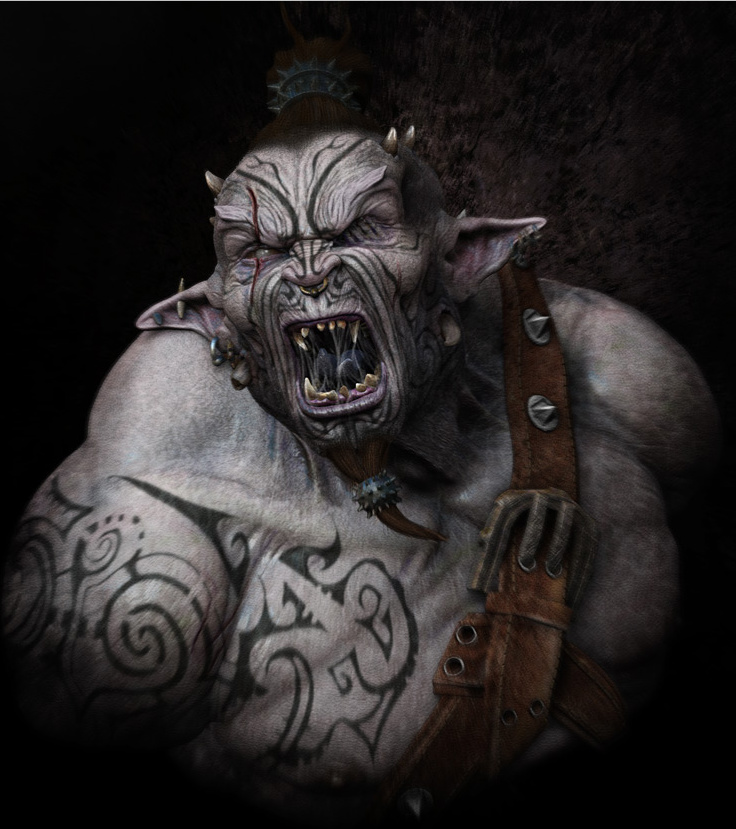 orog image - Orc clan and Orks fantasy and monsters fan group.