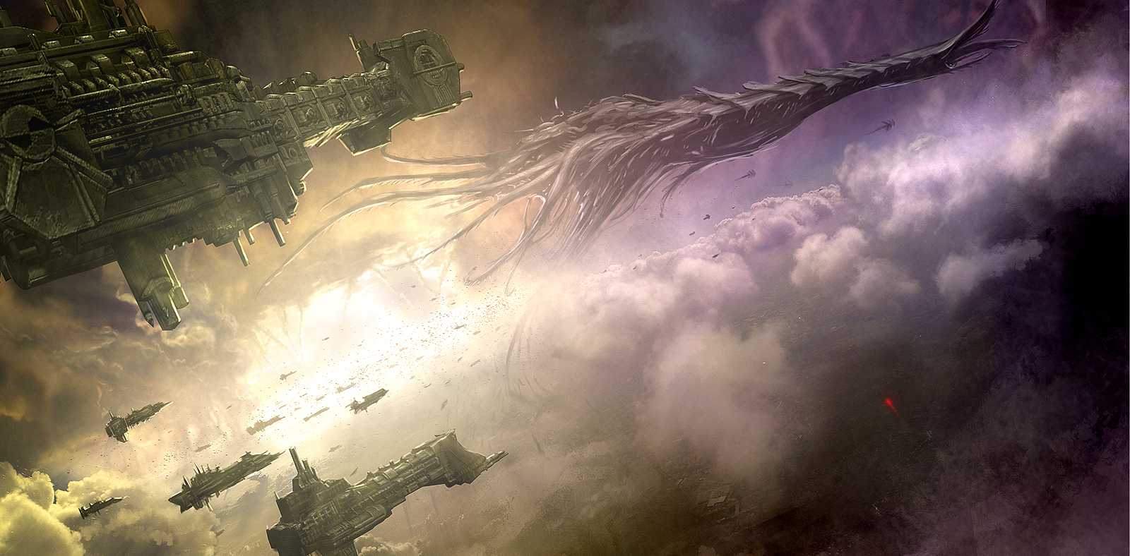 Space image - Warhammer 40k Tyranids Group.