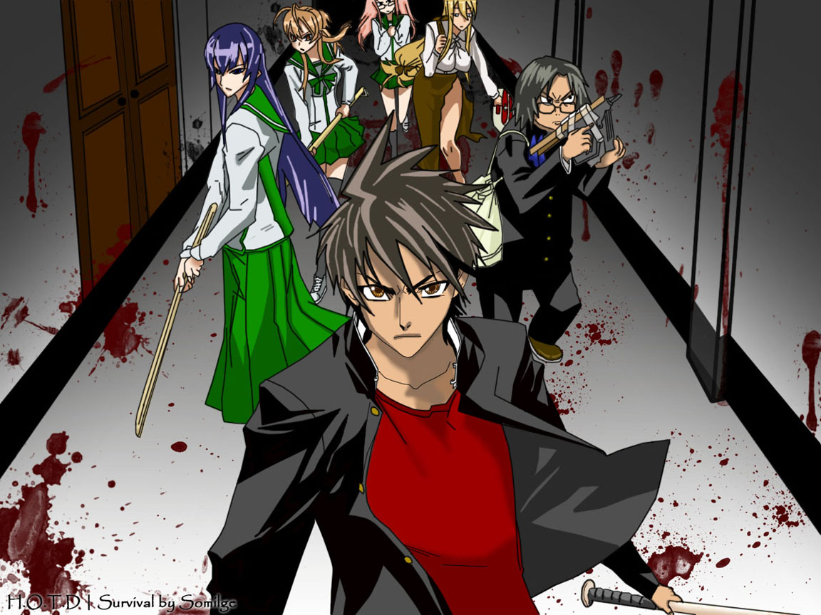 View the ModDB Animes&apos; Heaven image High <b>school</b> of the dead.