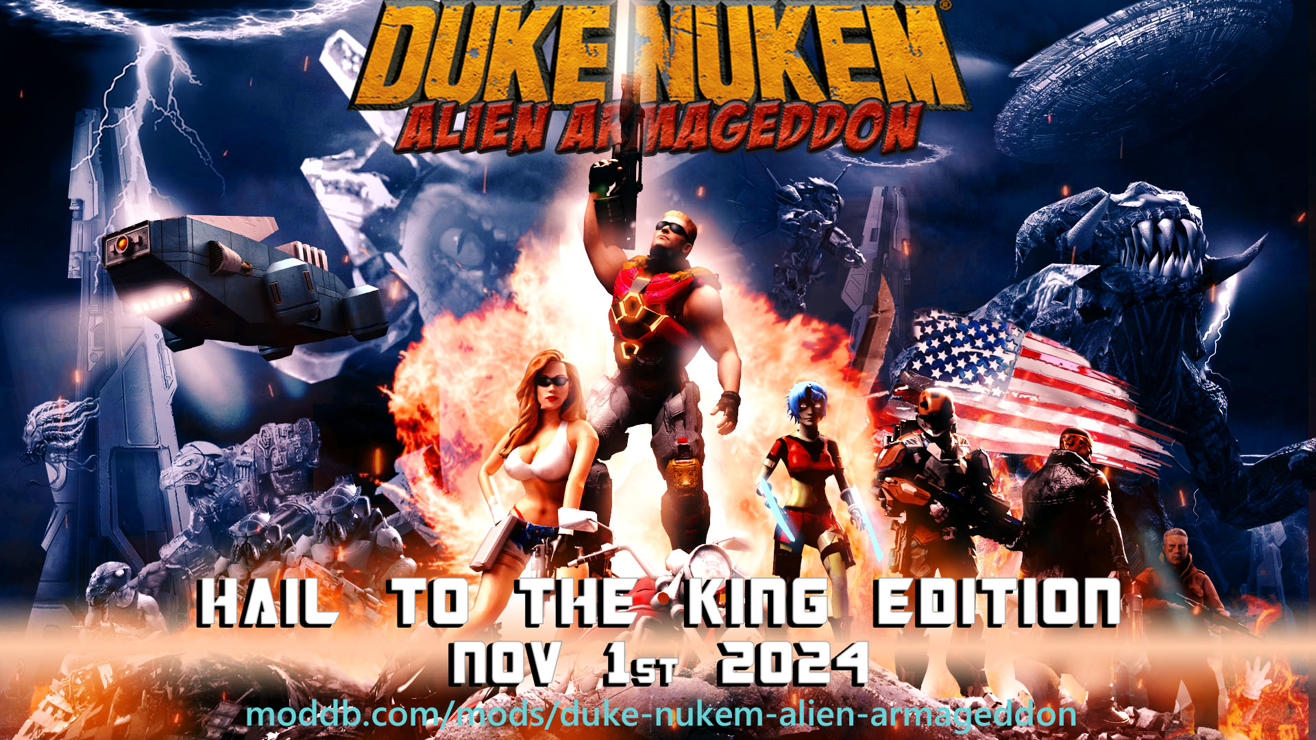 Duke Nukem Alien Armageddon Mod Moddb