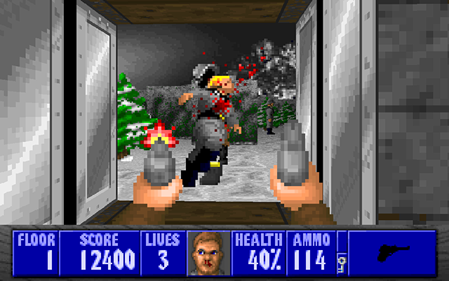 castle wolfenstein 3d