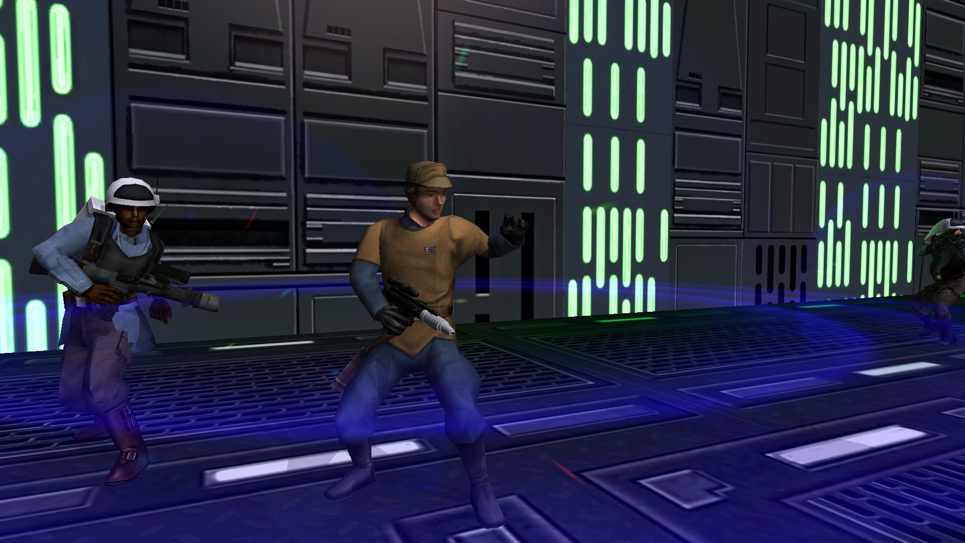 Star wars episode i jedi power. Star Wars Episode i Jedi Power Battles. Rebel Officer. Dreamcast Star Wars Jedi Power Battles screenshot.