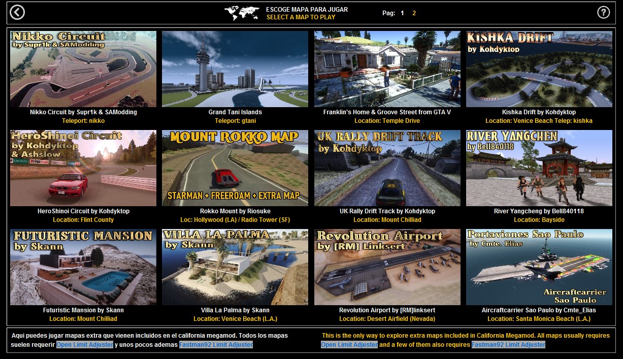GTA 5 mapa - download de todos os mapas de GTA 5