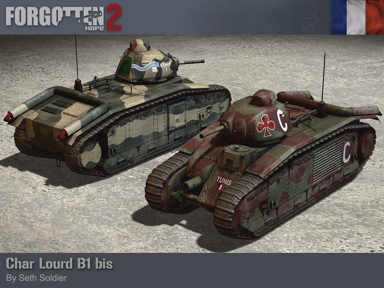 B1 Bis - French heavy tank