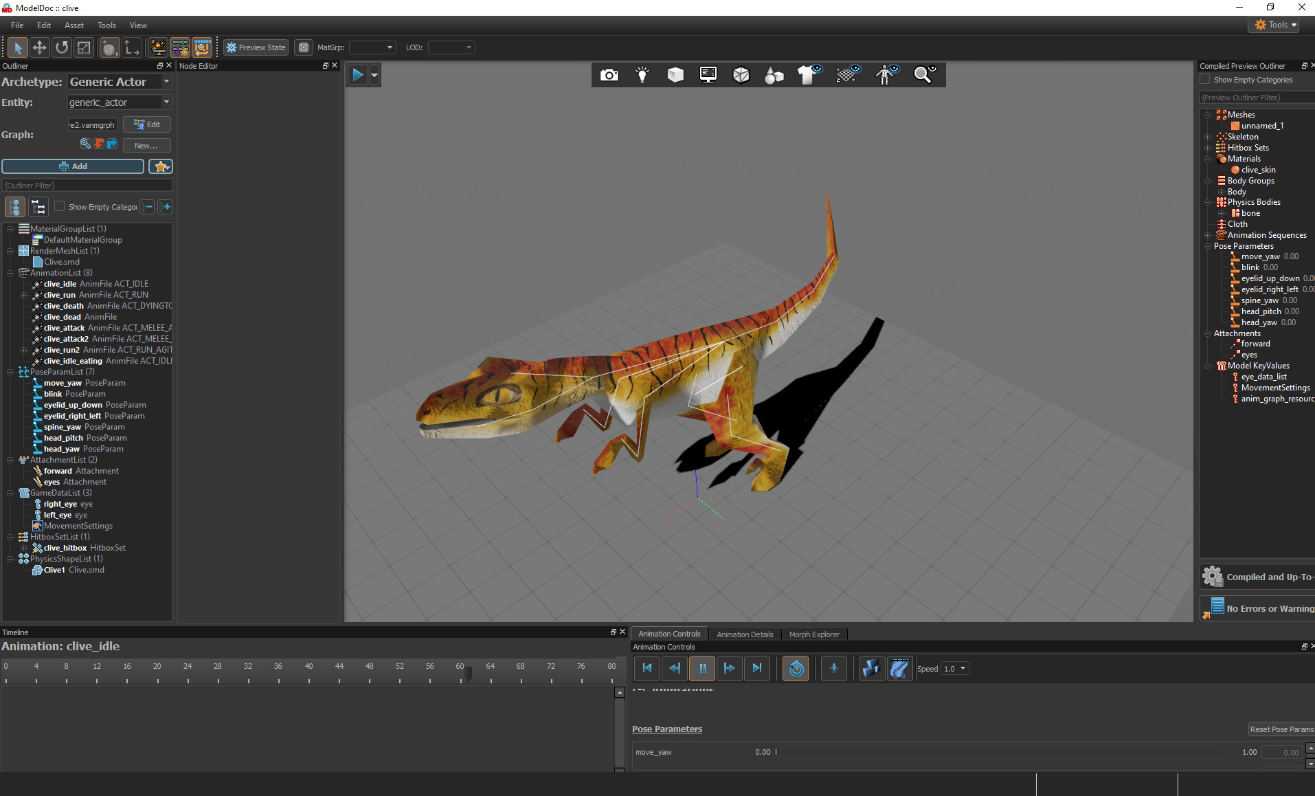 Creating the raptor in Source 2