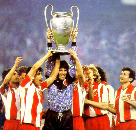 Crvena Zvezda - Winners of The Champions League - 1991 