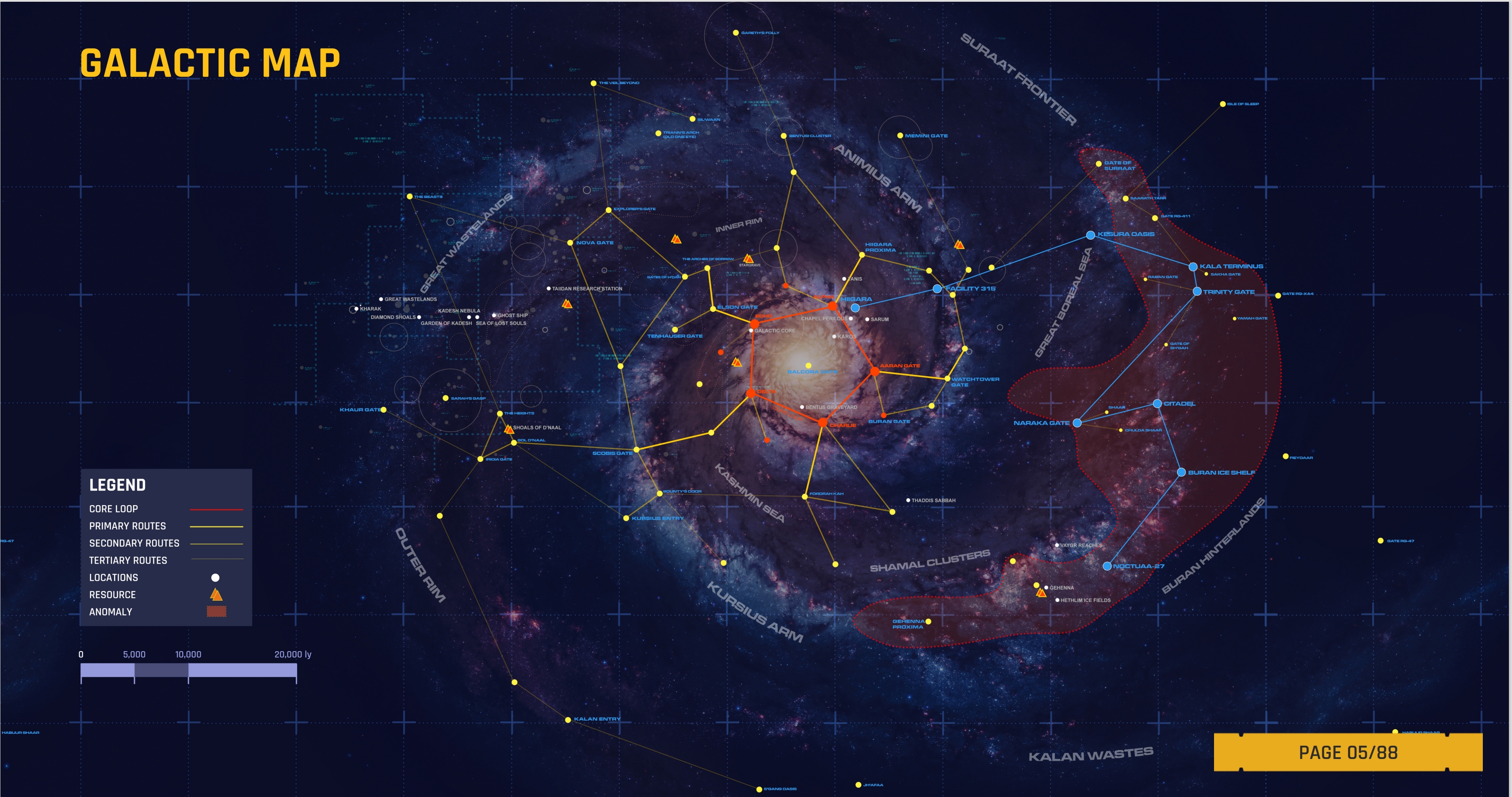 HW3 Galaxy Map