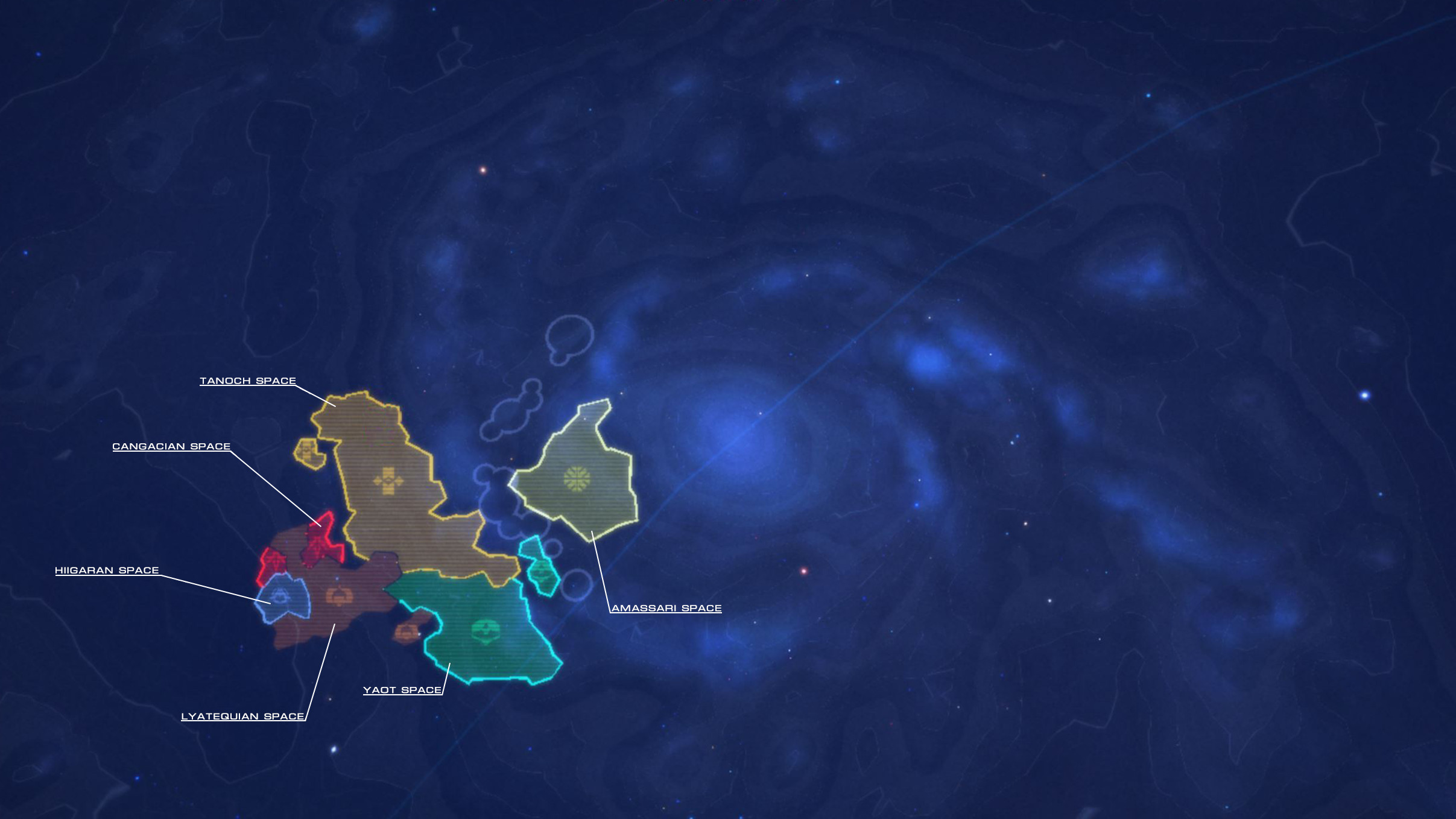 Nimbus Galaxy Map