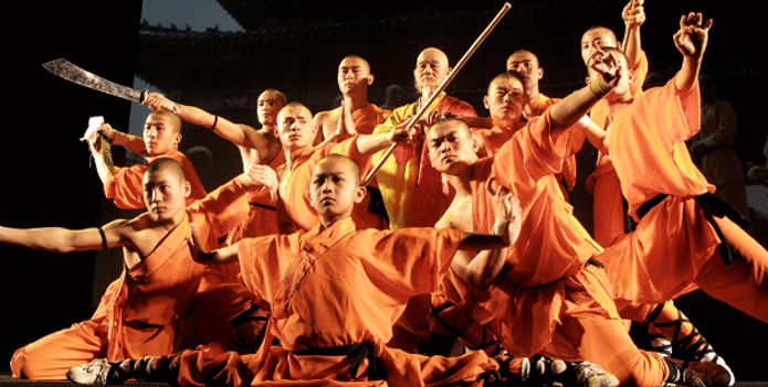 Chinese Battle Monks