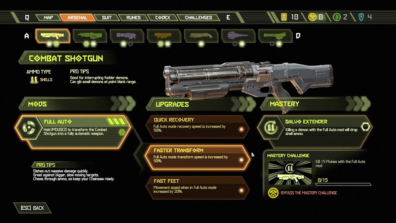 Doom: Eternal Weapon Upgrades
