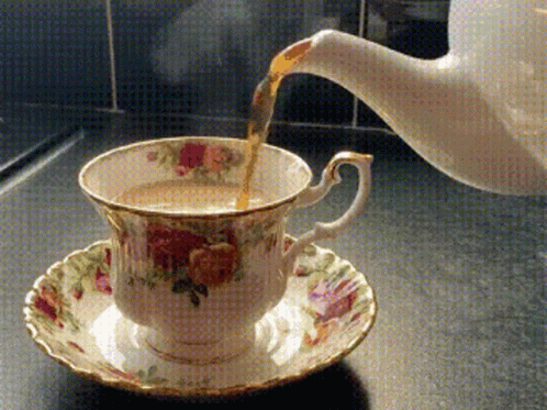cup of tea teapot