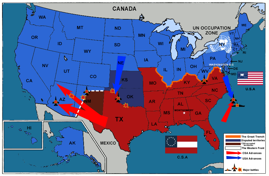 Map of USA 2024