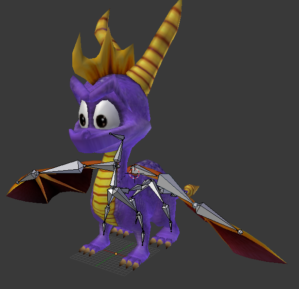 first spyro model