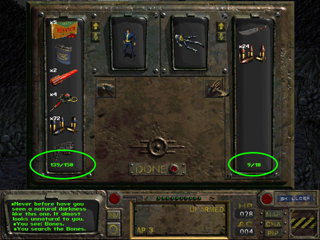 Fallout 1 Highlight Items