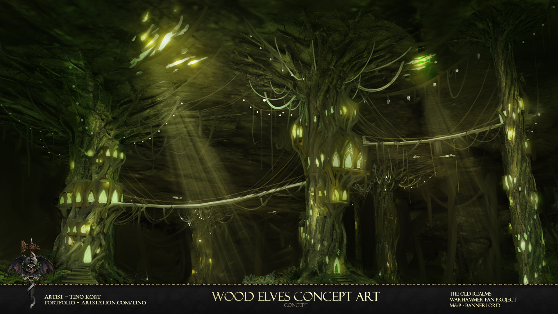 Wood elves concept art