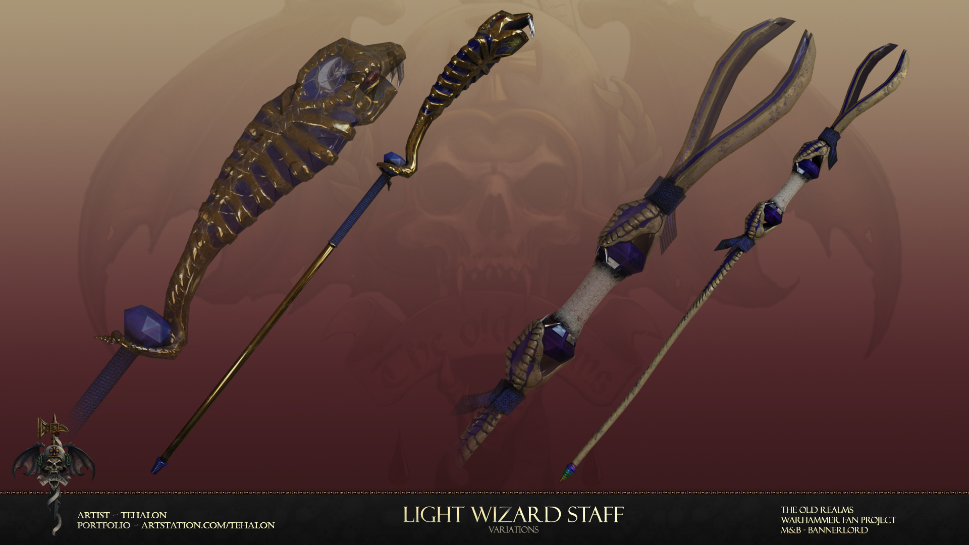 light wizard staffs