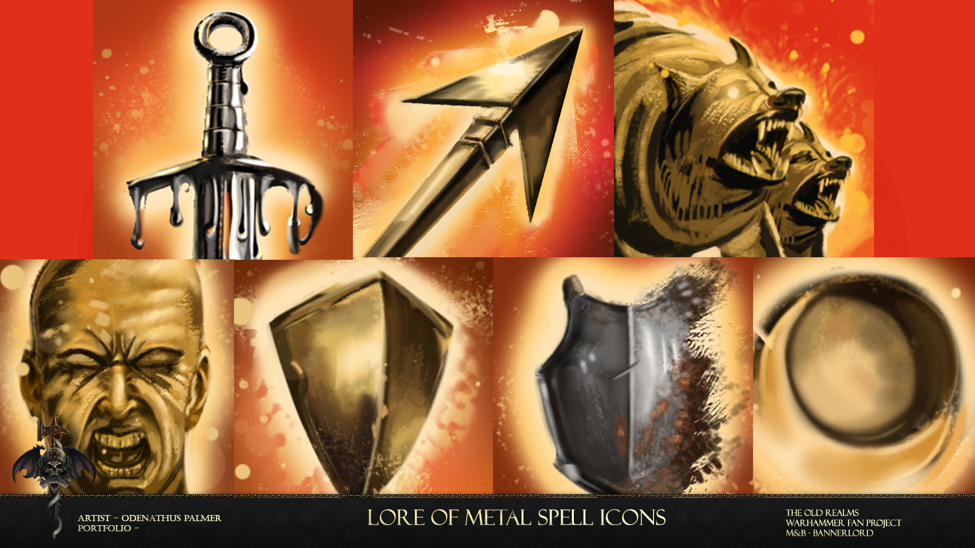 lore of metal spell icons