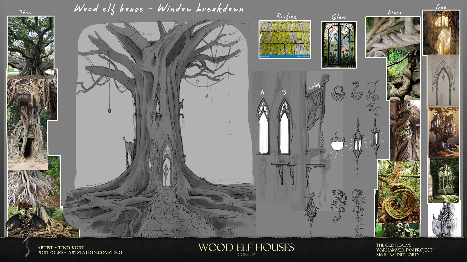 wood elves window concept