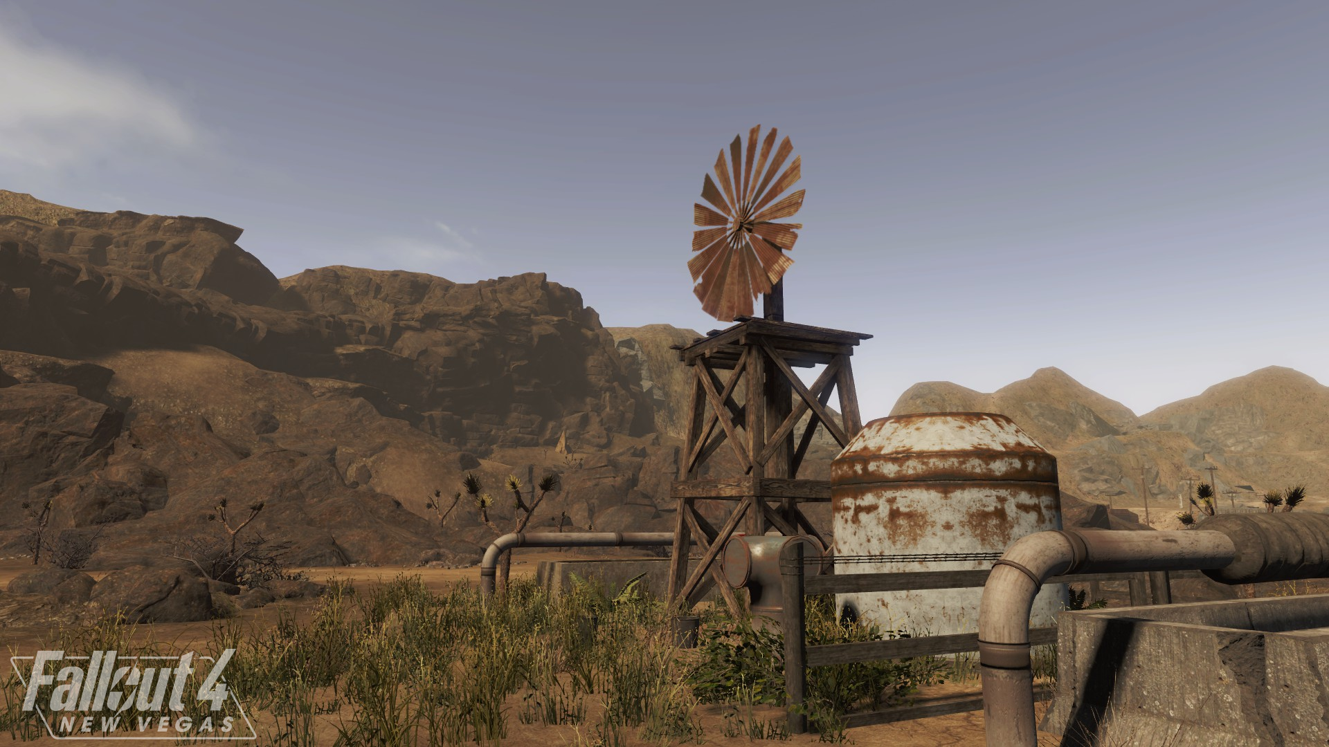 A quick shot taken around the Goodsprings Source.