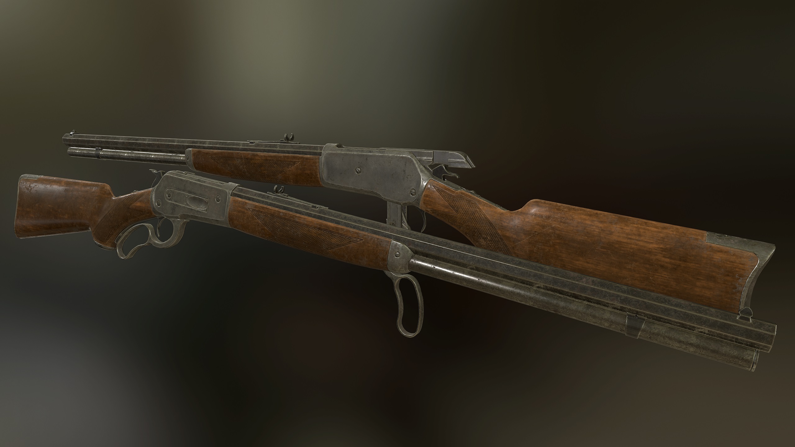 lever action rifle fallout 4