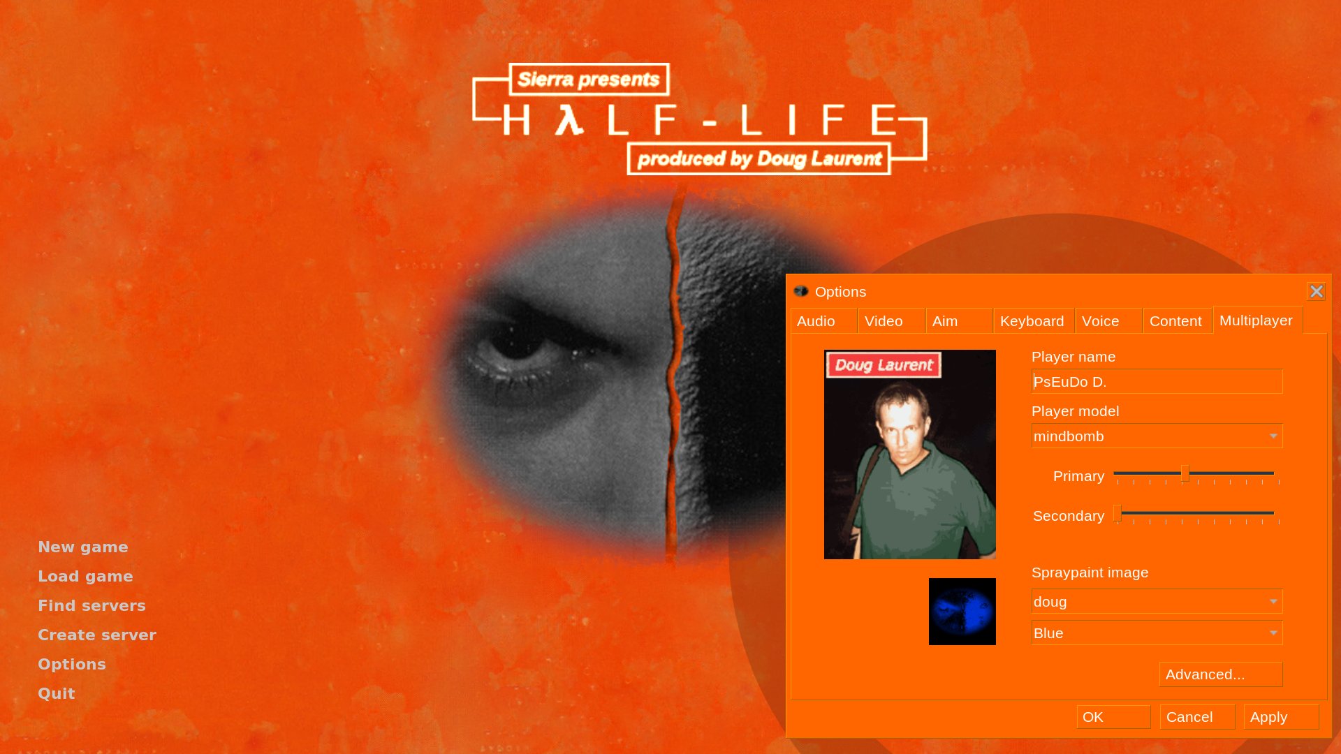 Doug Laurent's Half-Life!