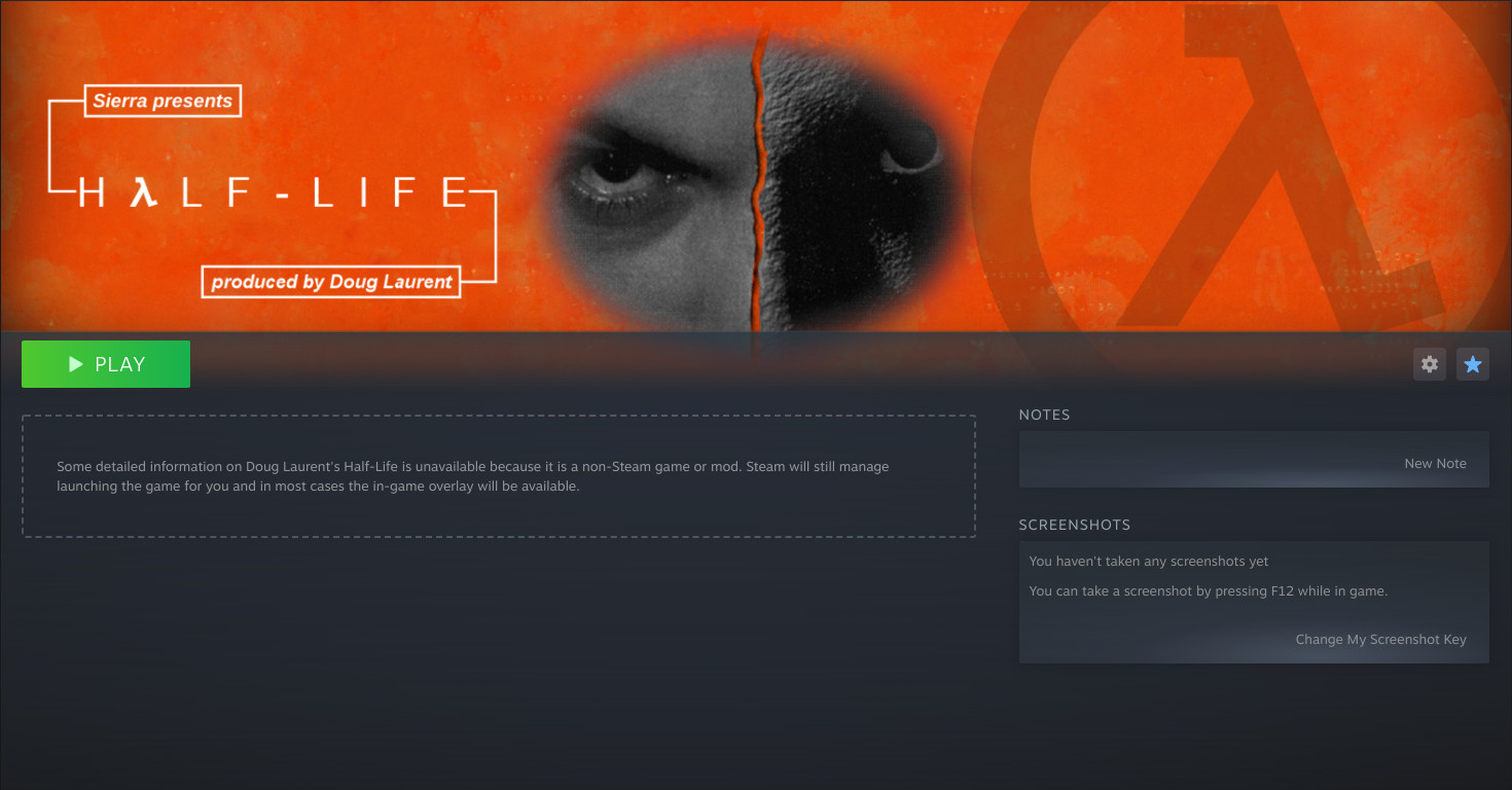 Doug Laurent's Half-Life Steam Theme!