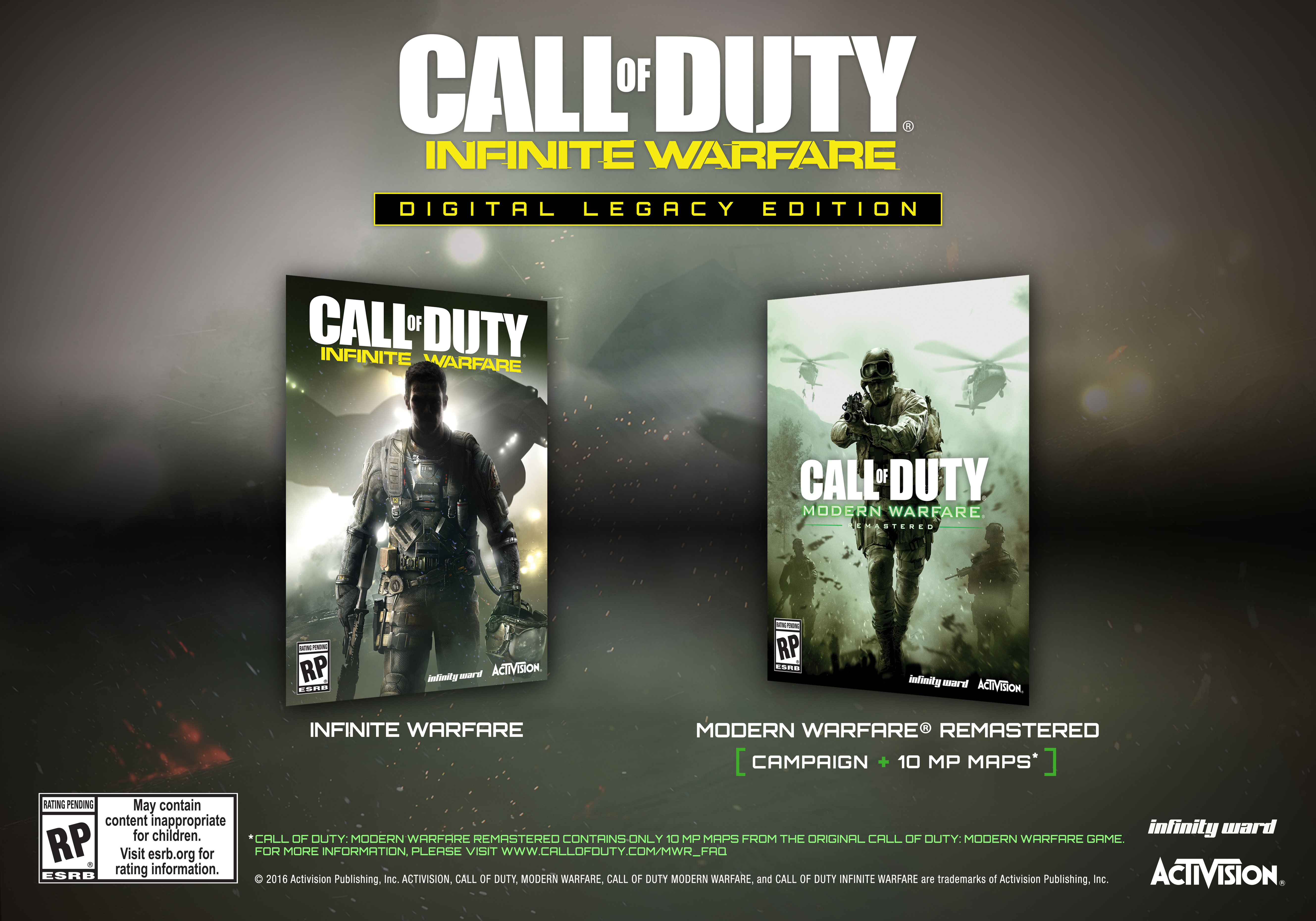 Activision confirms a new, innovative Call of Duty from Infinity Ward  will arrive in 2016