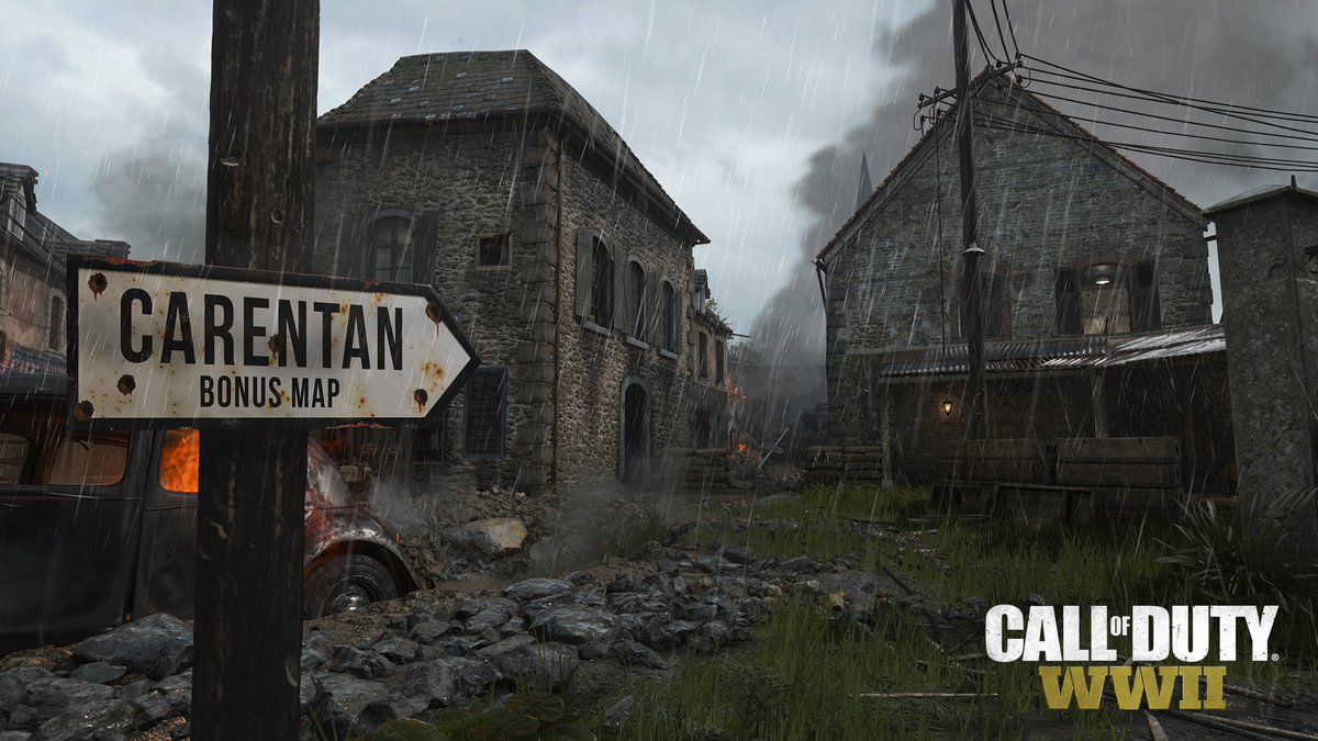 Call of Duty WWII - Split screen gameplay 