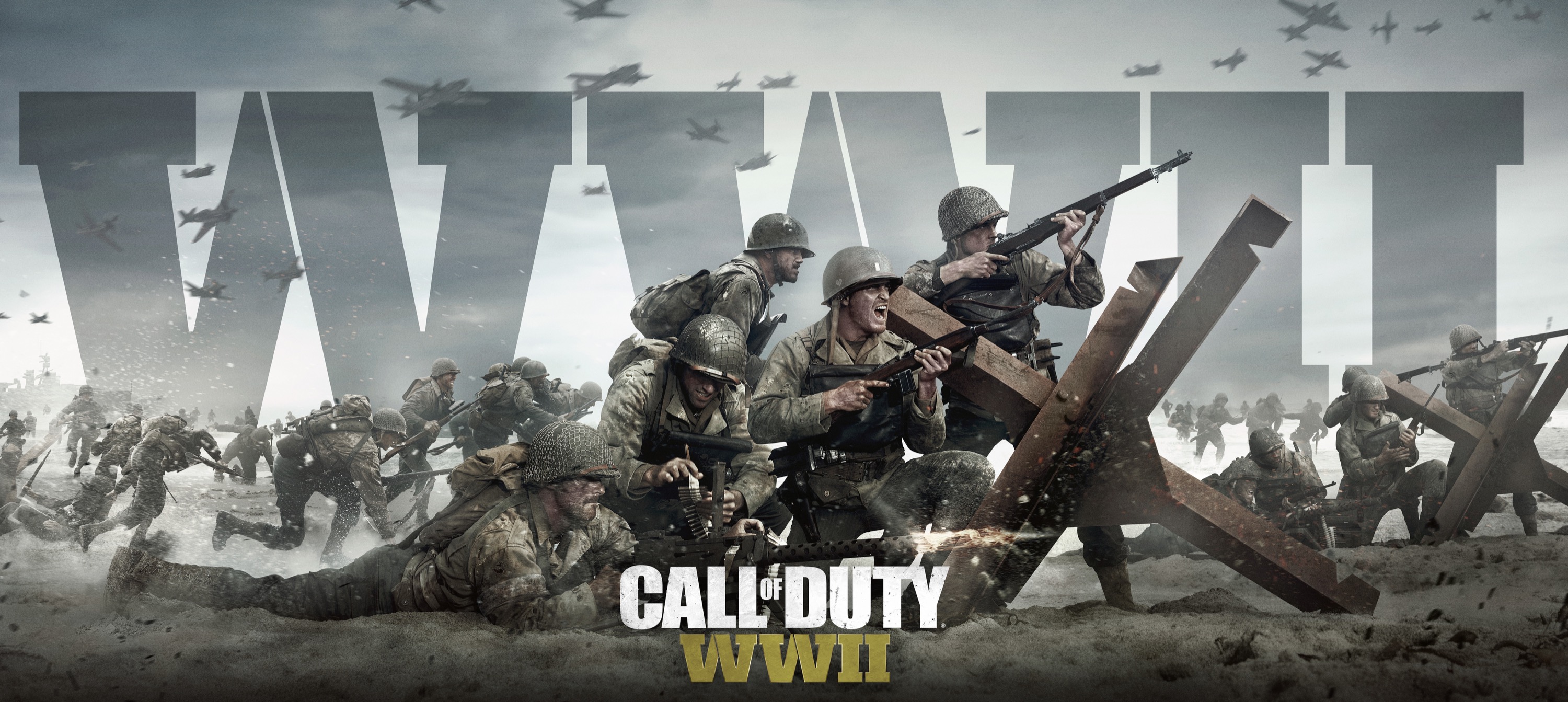 Call of Duty WWII - Split screen gameplay 