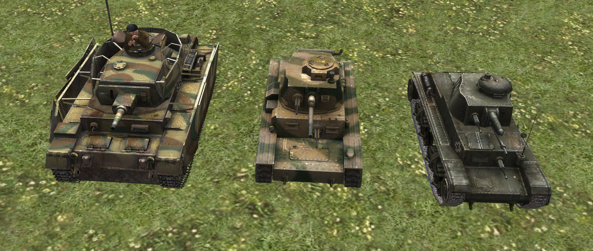 infantry tanks