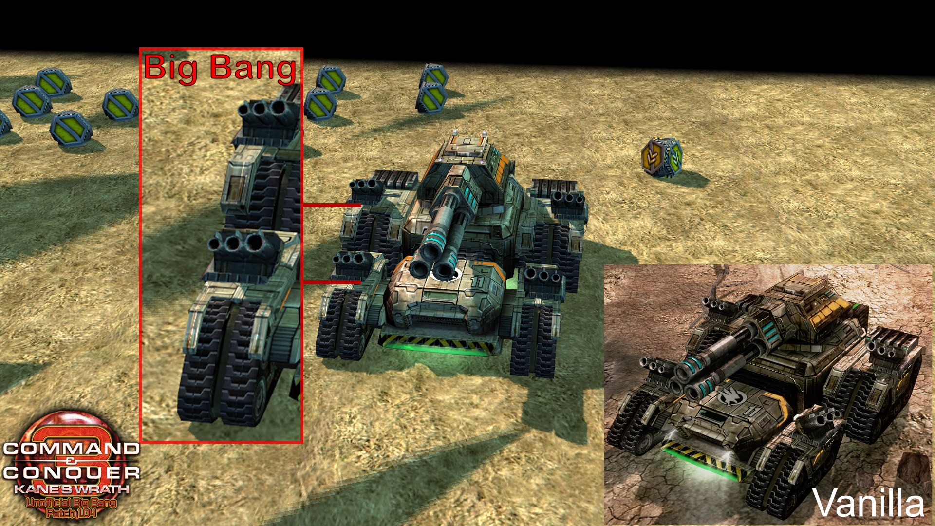 Kane's Wrath Unofficial Big Bang Patch 1.04 at Command & Conquer 3