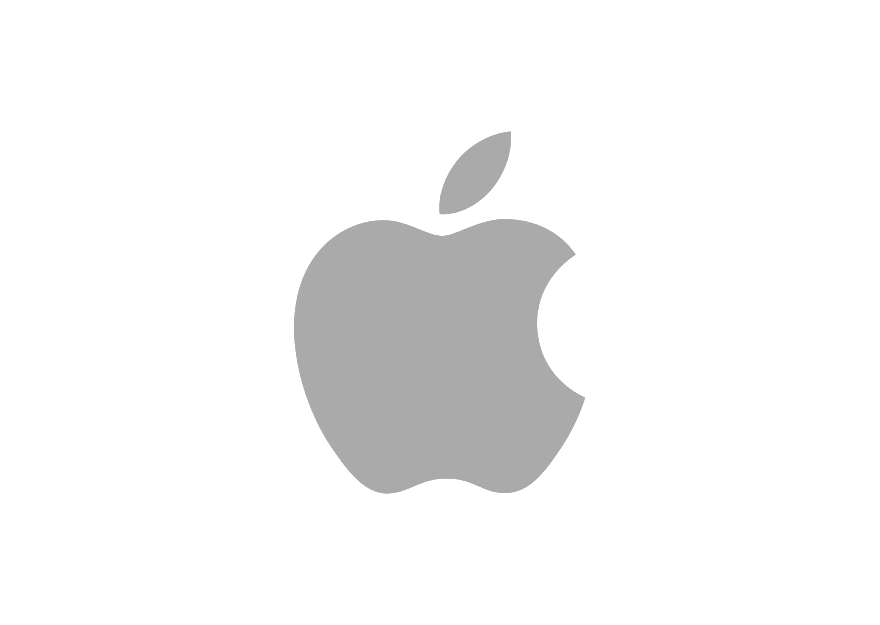 Apple logo grey 880x625