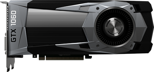 GeForce GTX 1060 Front