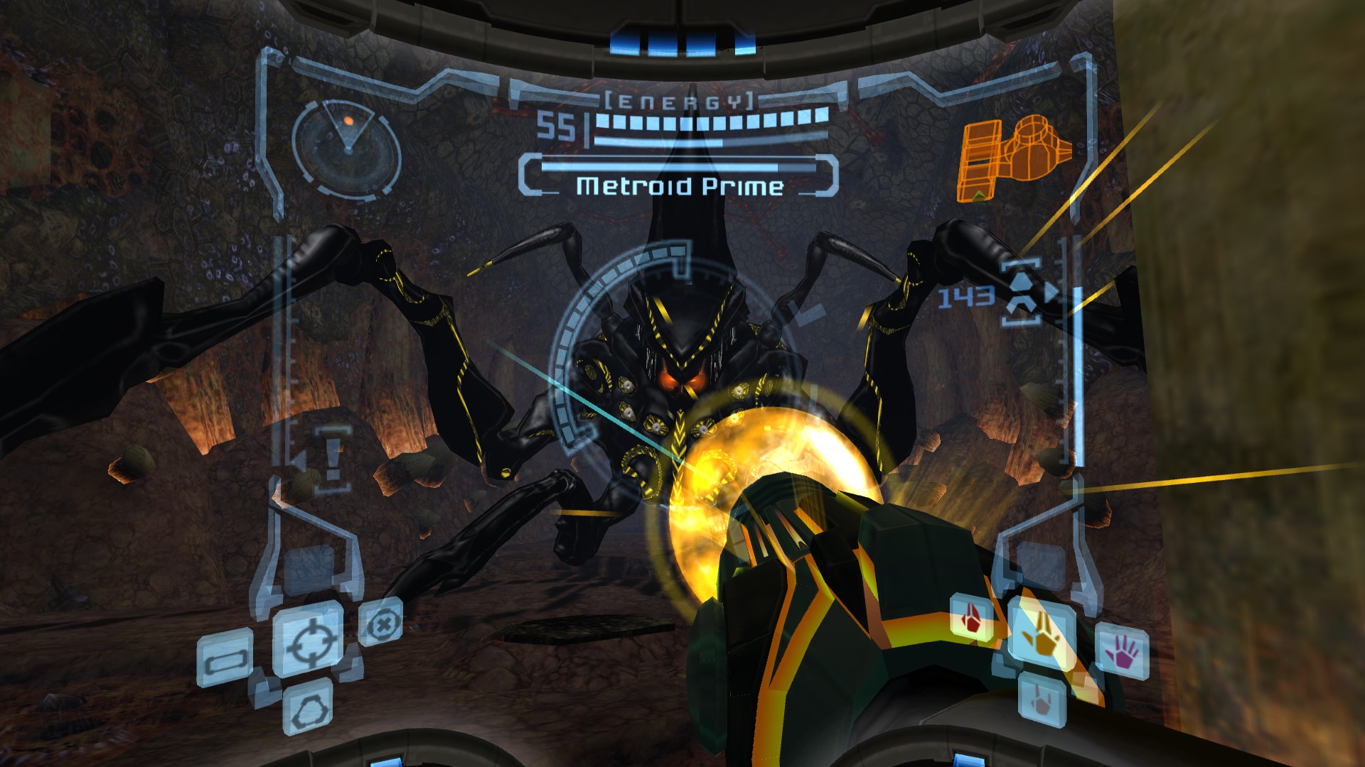 Metroid Prime Yellow Exo