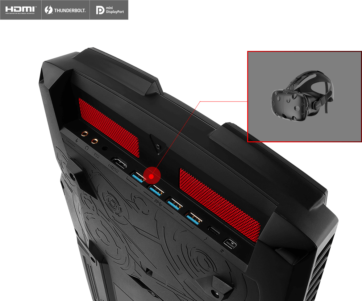 Msi vr backpack sale